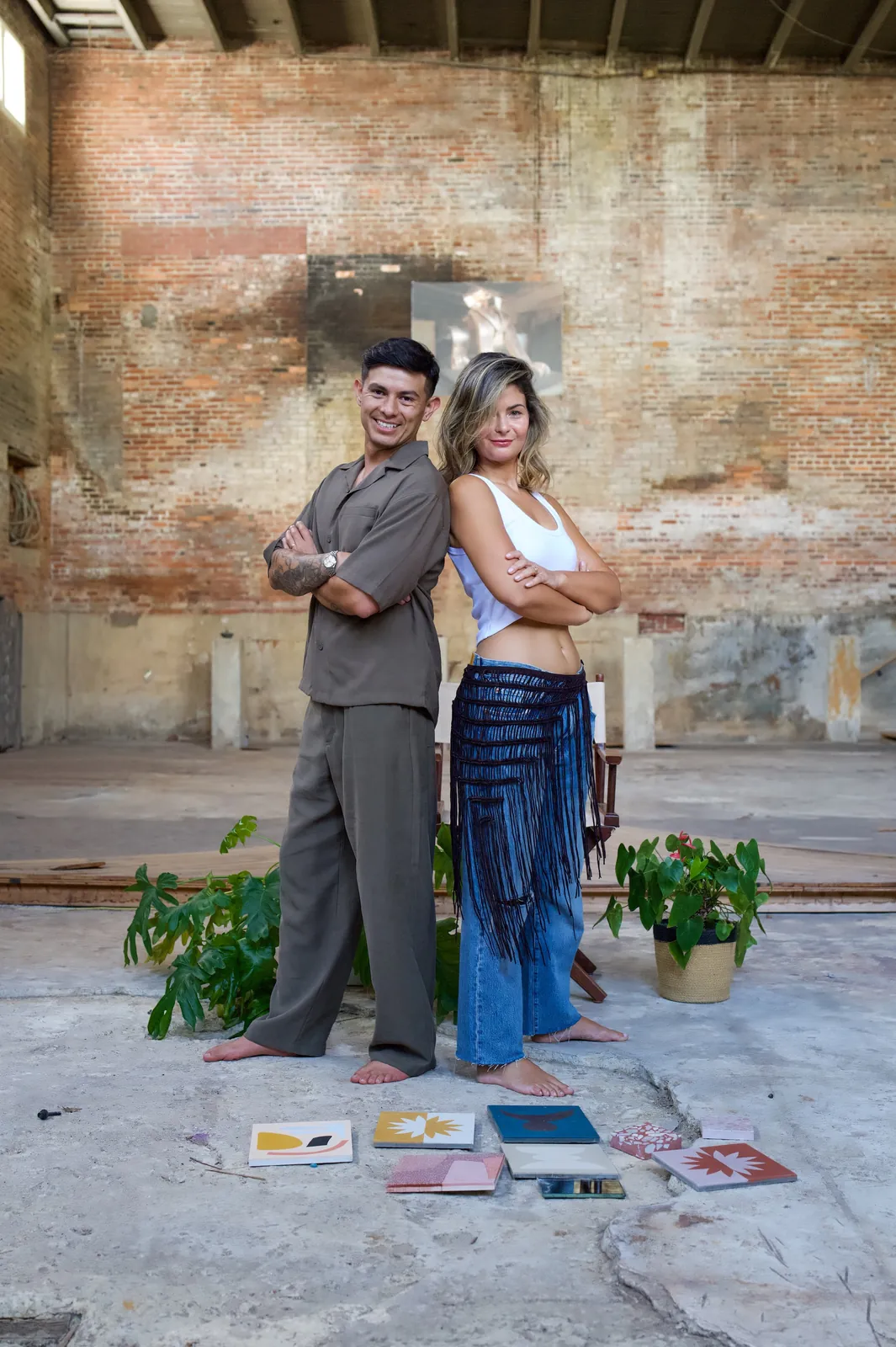 Ana Clara Sabena and Javier Suárez
